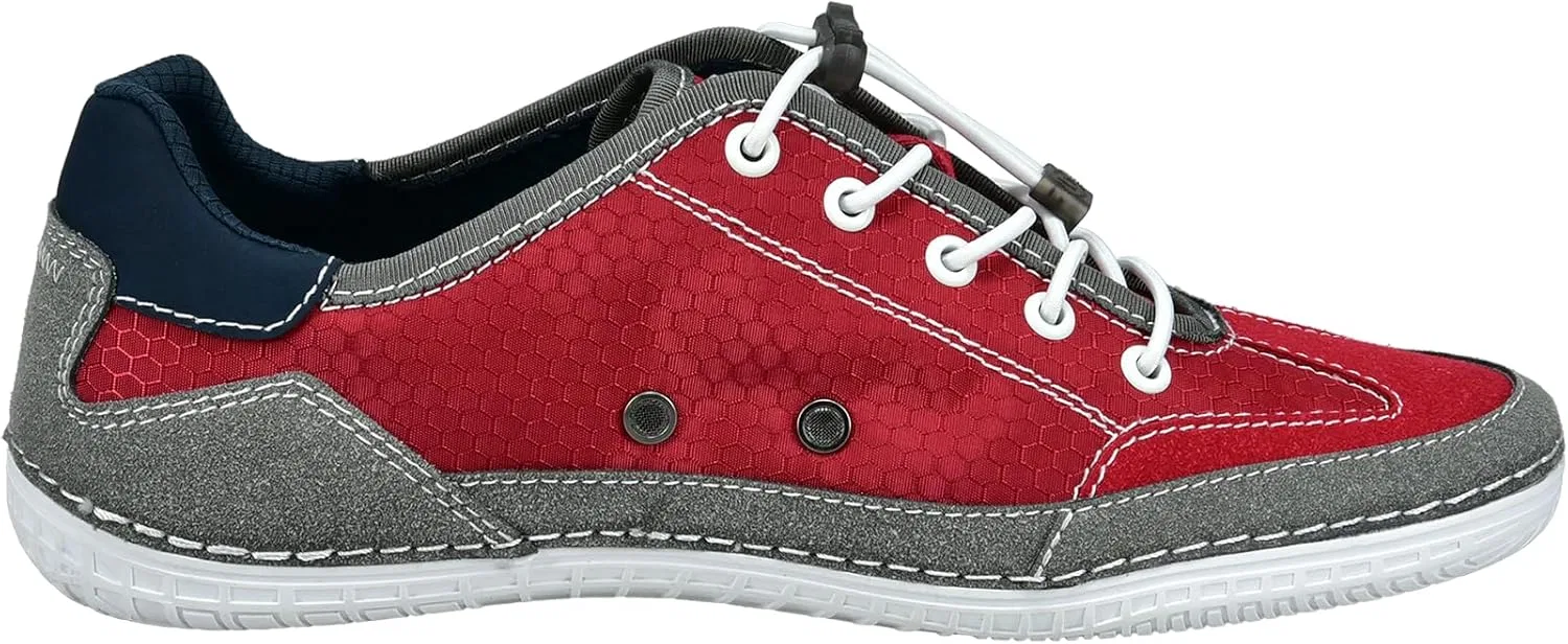 Кроссовки bugatti Sneakerloafer, красный — фото 4