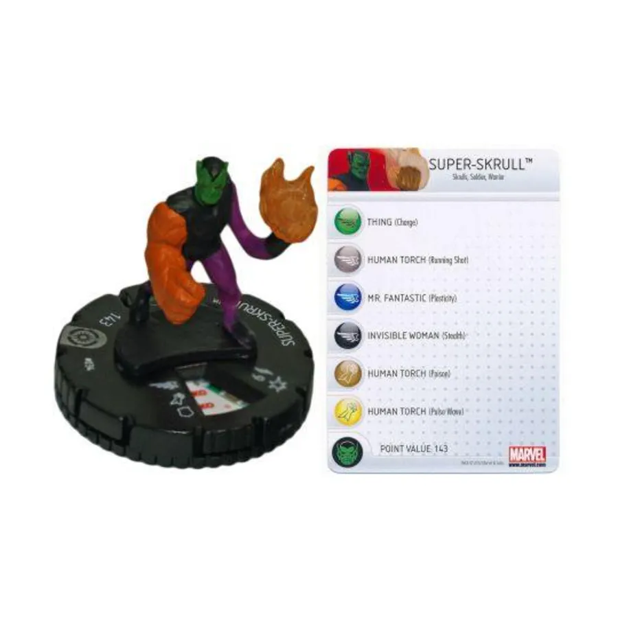 

Супер-Скрулл #034, Marvel HeroClix - Galactic Guardians - Singles