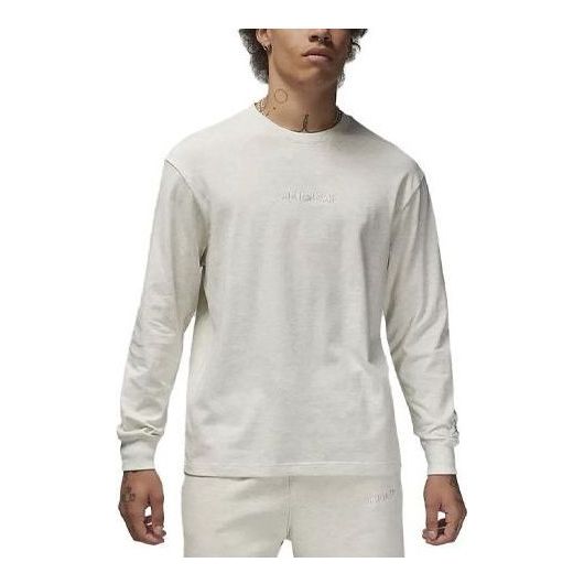 

Футболка Air Jordan Wordmark Long-Sleeve T-Shirt 'White', белый