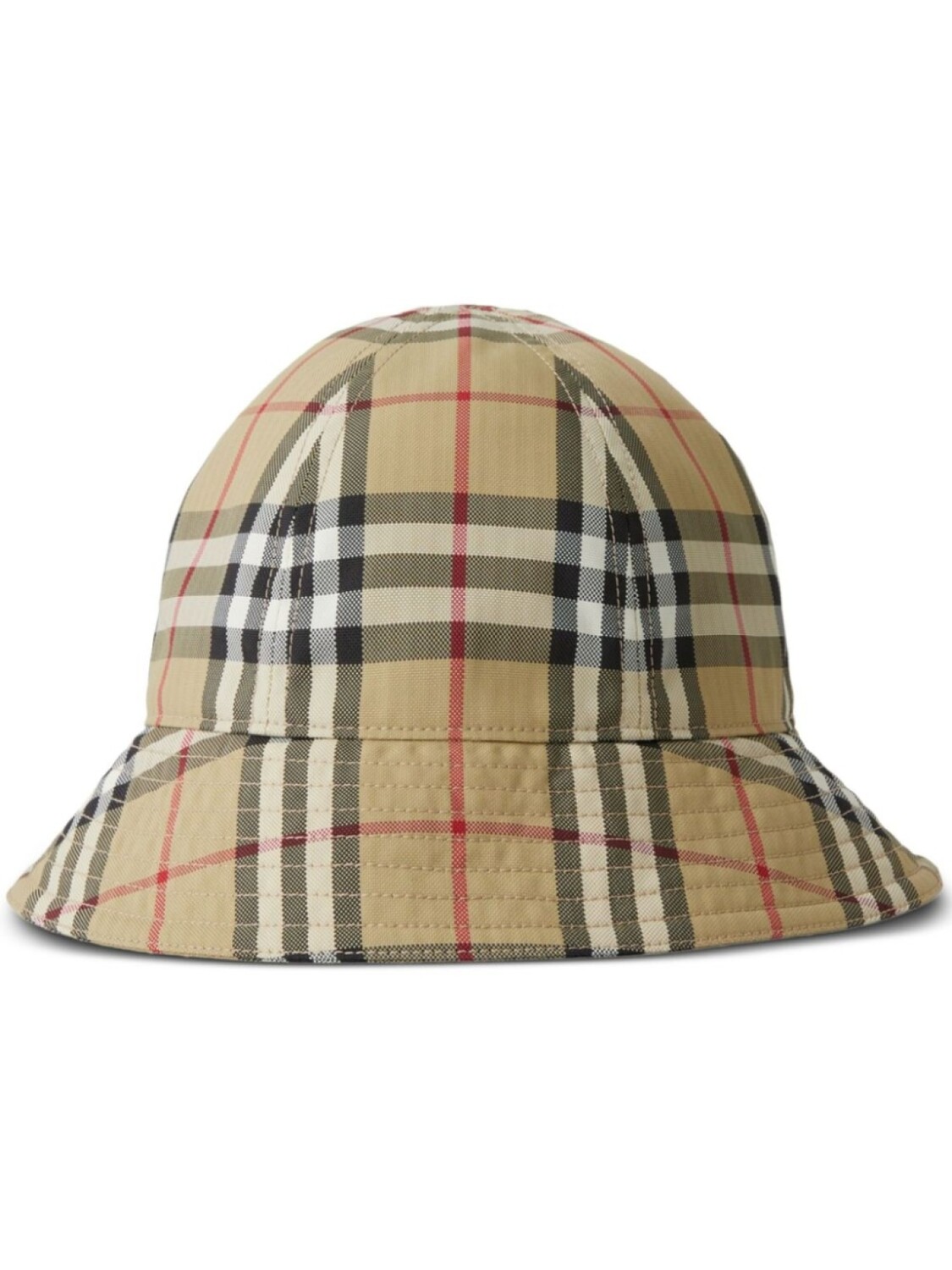 

Burberry панама в клетку Vintage Check, нейтральный цвет