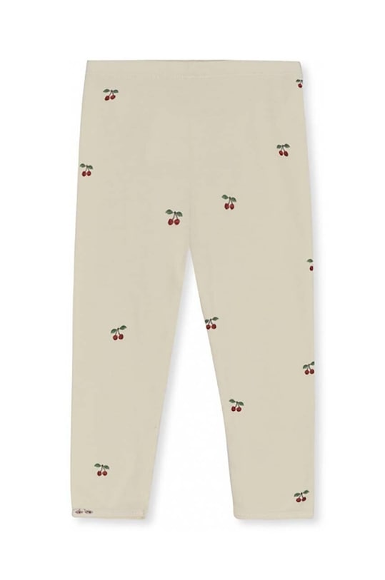 Детские хлопковые тайтсы LEGGINS GOTS Konges Sløjd, розовый — фото 2