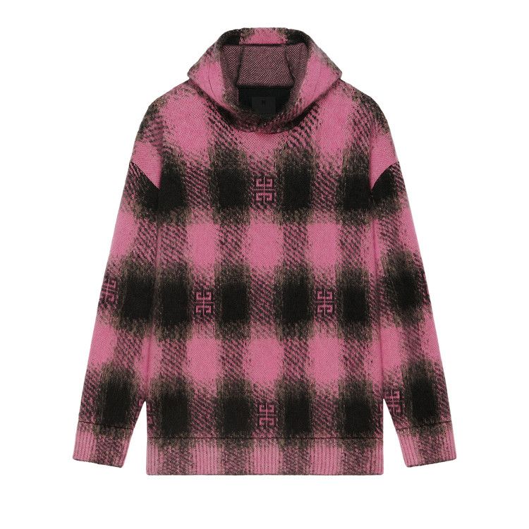 

Свитер Givenchy 4G Check Hooded Sweater, Black/Pink