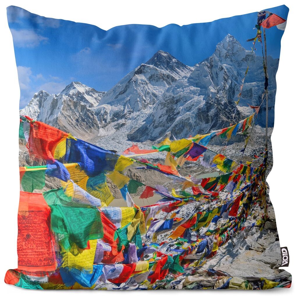 

Чехол на подушку VOID Mount Everest, полиэстер, водонепроницаемая подушка для улицы и дома. Размер: 80 x 80 см.