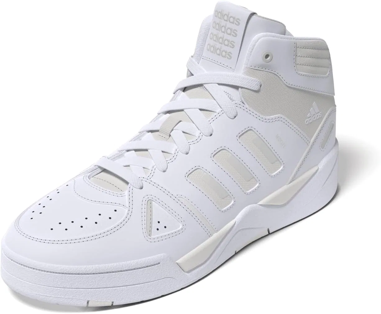 Мужские баскетбольные кроссовки Adidas Midcity Mid, Ftwr White Core White Crystal White