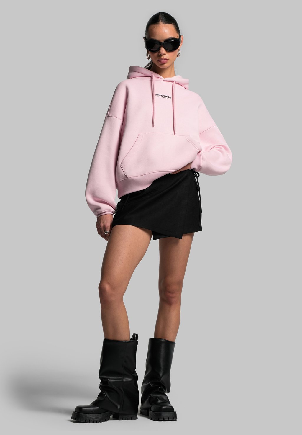 

Толстовка STUDIO V10 HOODIE - Hoodie WRSTBHVR, светло-розовый
