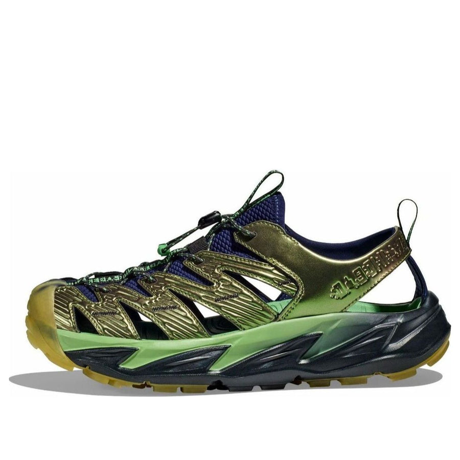 

Сандалии HOKA ONE ONE Hopara x Brain Dead 'Peapod Eggnog', зеленый