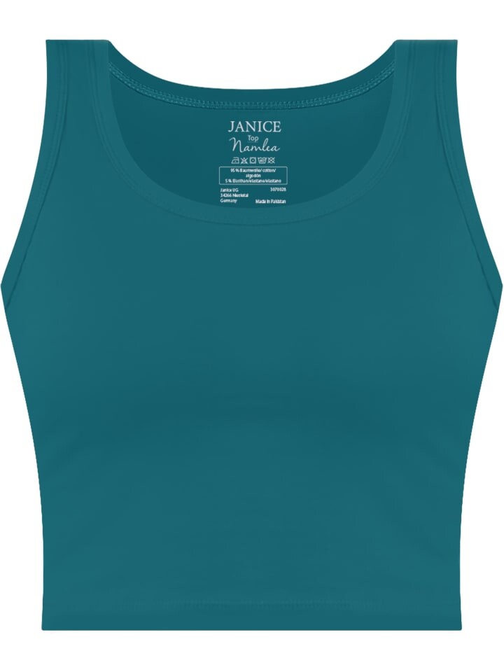 

Топ Janice Damen crop Namlea, цвет petrol