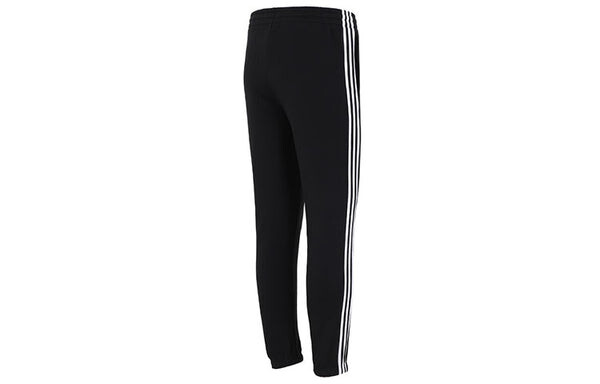 Спортивные штаны Men's adidas 3s Fl Te Pt Casual Sports Running Side Stripe Long Pants/Trousers Black, черный — фото 2