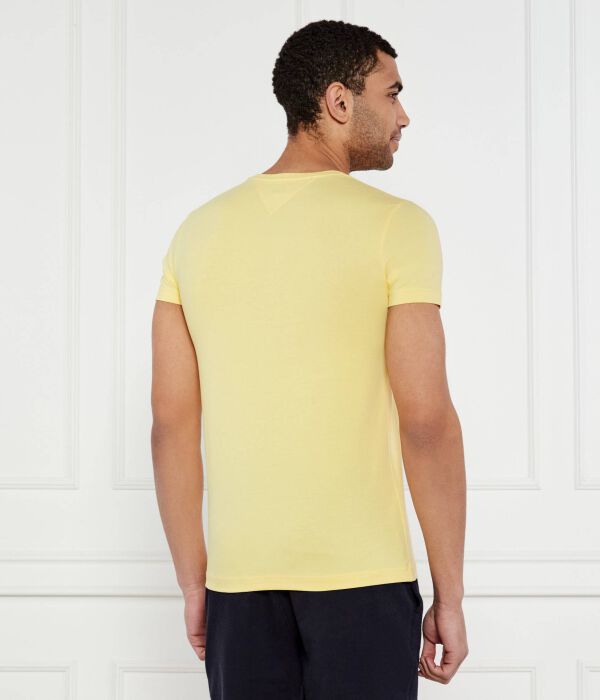 Футболки Slim fit Tommy Hilfiger, желтый — фото 3