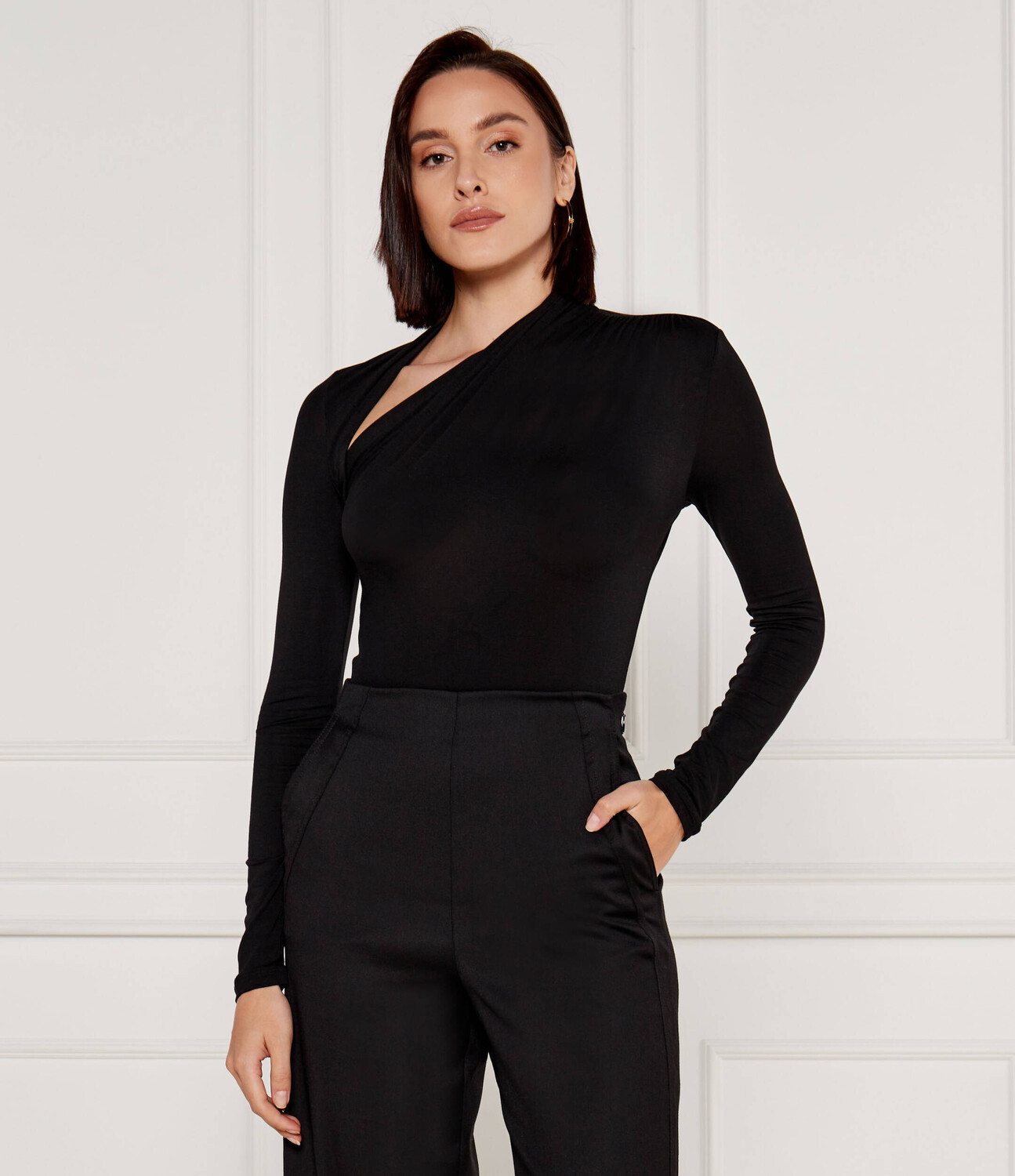 

Боди Pinko AGUSTINI Slim Fit, черный