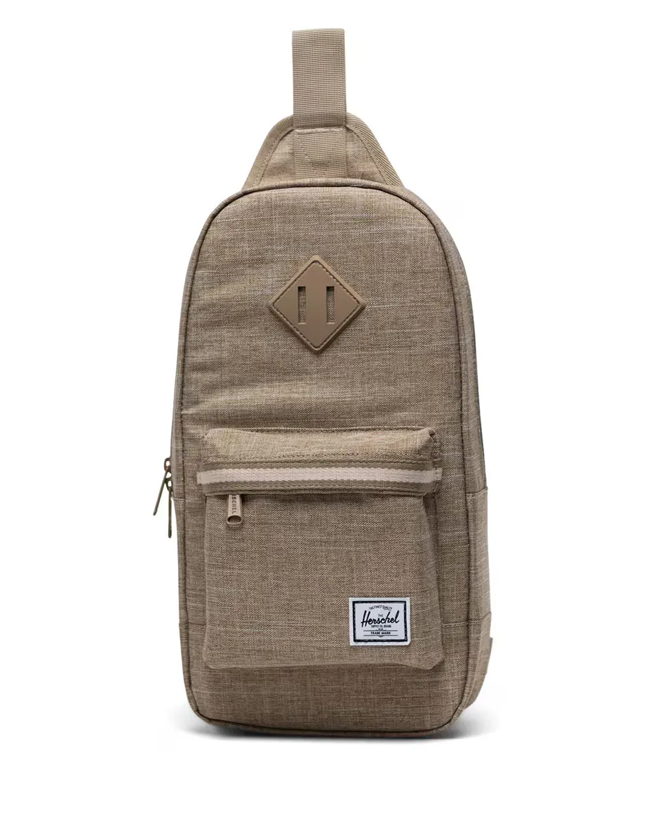

Рюкзак унисекс объемом 8 л из коричневой ткани Herschel, коричневый