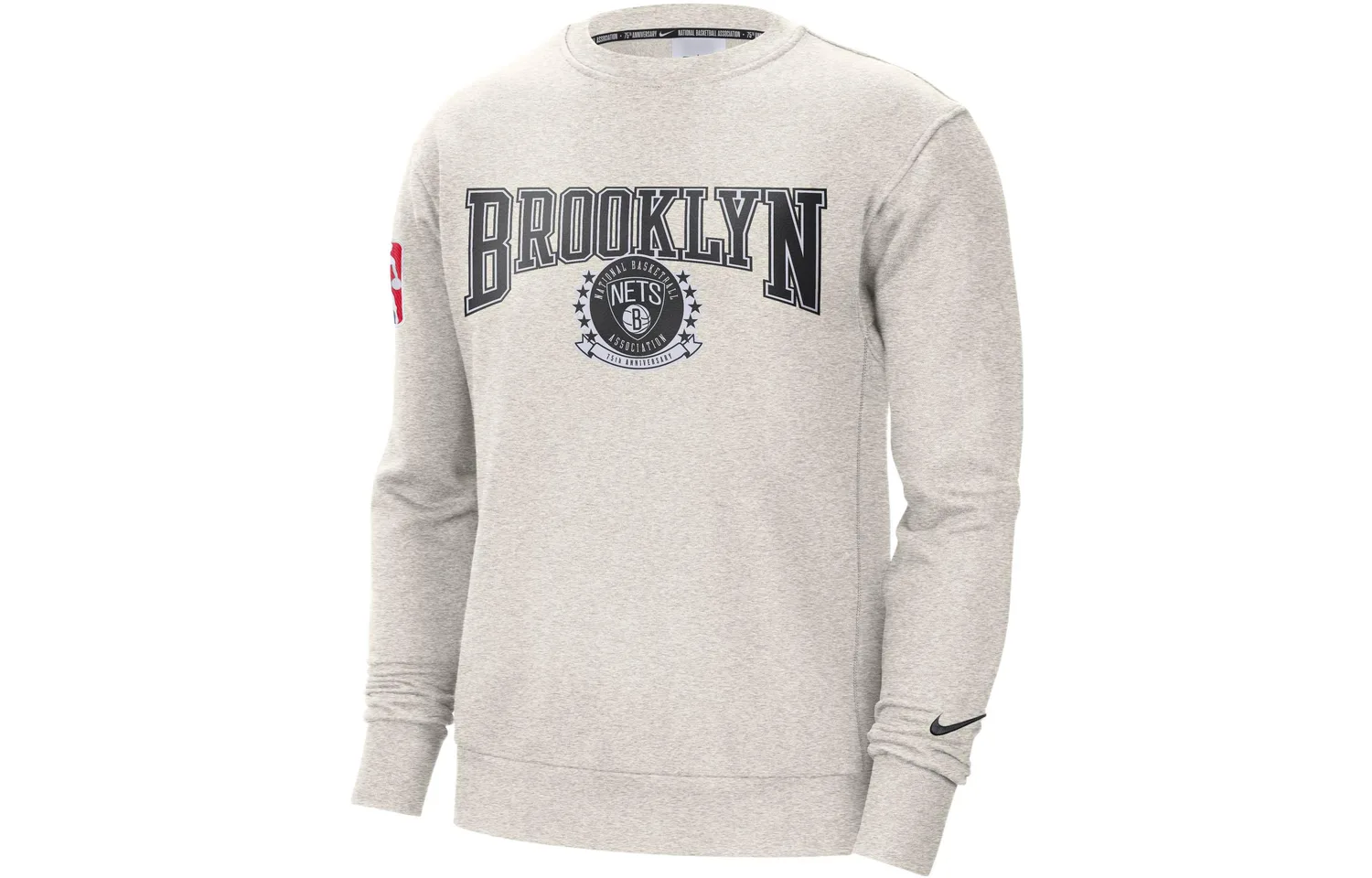 Толстовка с флисом Brooklyn Nets Courtside Nike, Birch Tree — фото 2