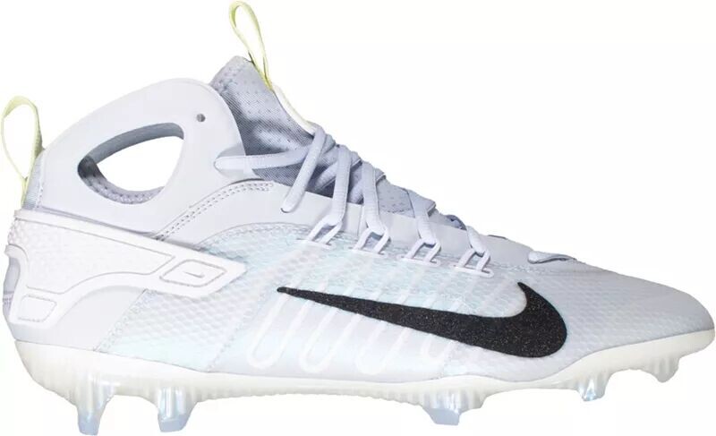 

Бутсы для лакросса Nike Alpha Huarache 9 Elite Mid SE, серый/черный
