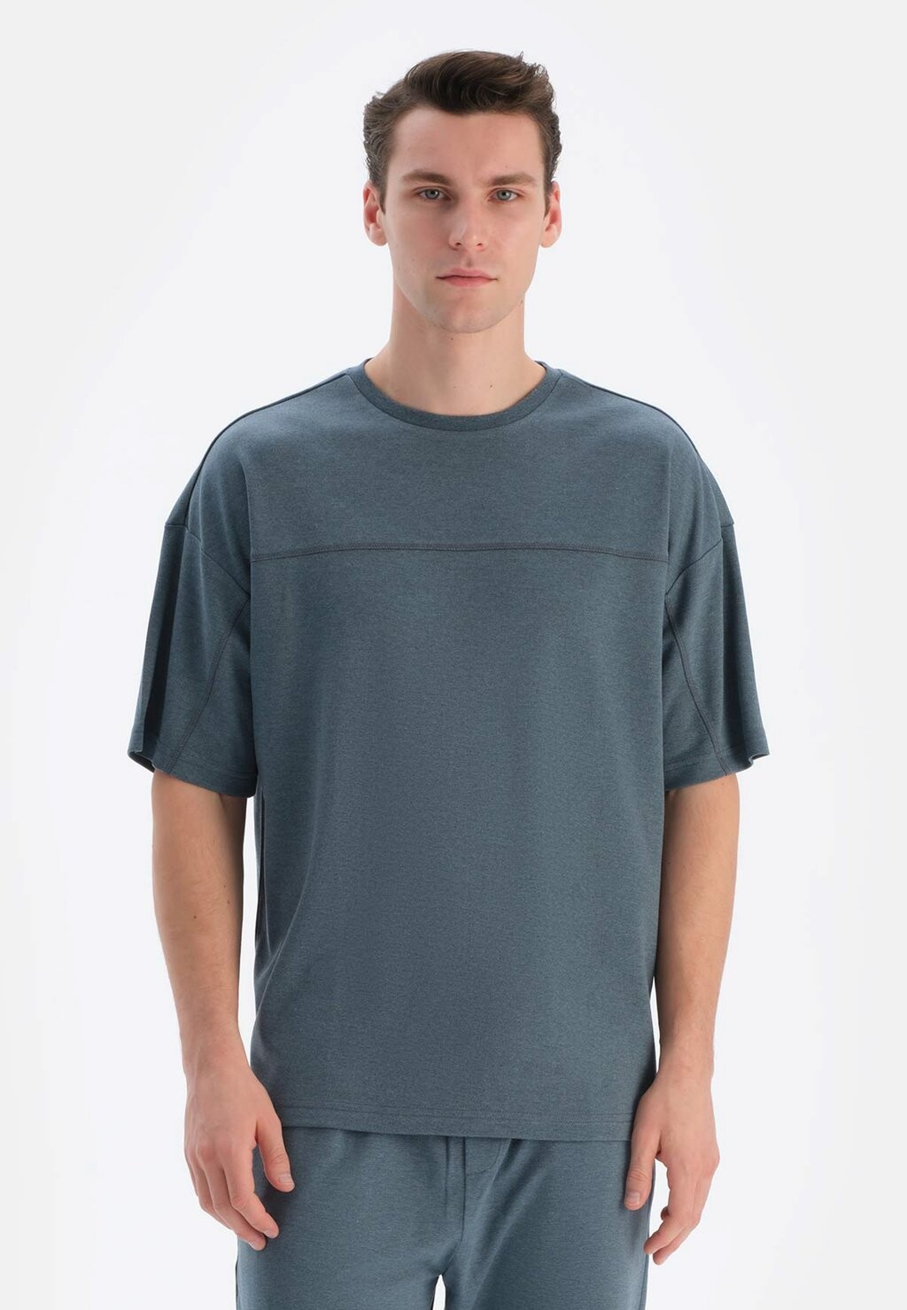 

Футболка базовая SHORT SLEEVE CREW NECK DAGI, цвет grey