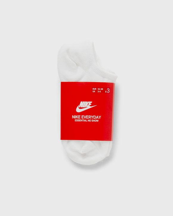 

Носки Nike Sportswear Everyday Essential No-Show Socks, белый/черный