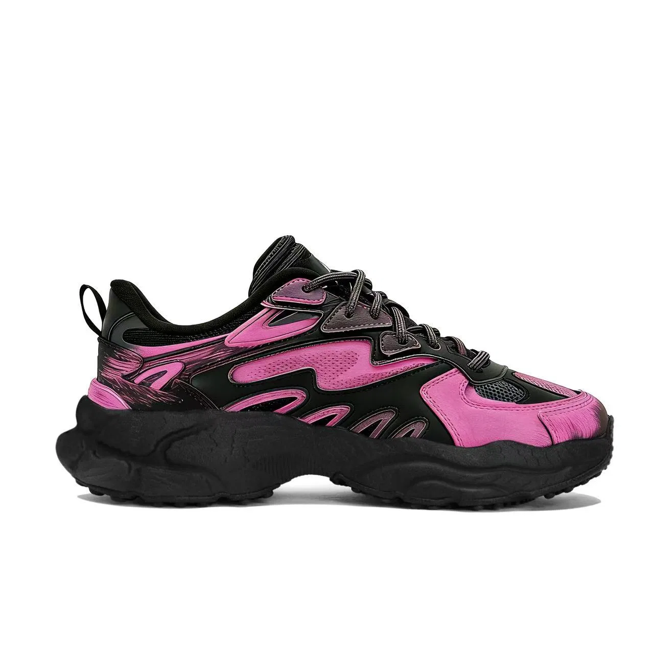 Кроссовки чunky FILA Black Pink — фото 4