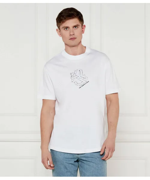 

Футболка Regular fit Karl Lagerfeld Jeans, белый