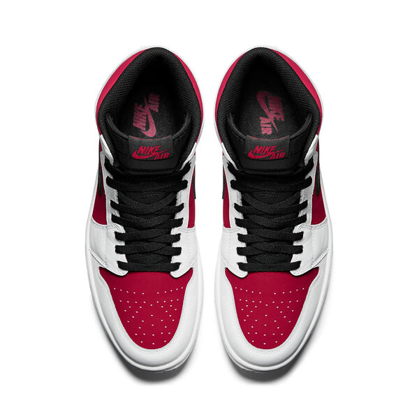 Кроссовки 1 retro 'carmine' Air Jordan, белый — фото 2