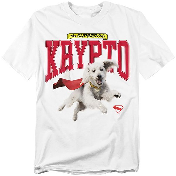 

Футболка Big & Tall DC Comics Superman 2025 Krypto College Licensed Character