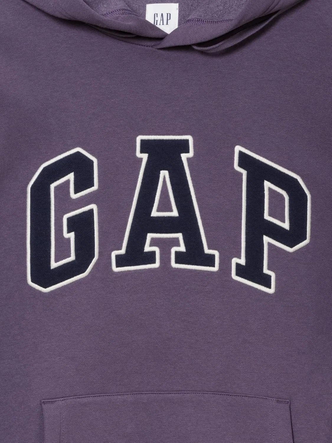 Толстовка Heritage Logo Pullover GAP, Dark Violet — фото 3