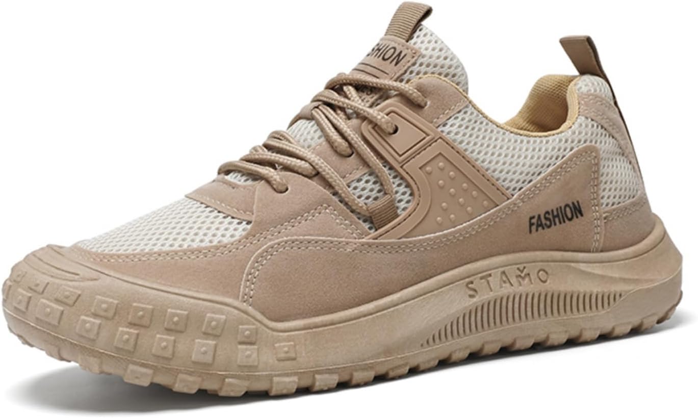 

Мужские повседневные спортивные кроссовки для увеличения роста, легкие и противоскользящие, подходят для уличной моды и повседневной носки Khwfjas, хаки