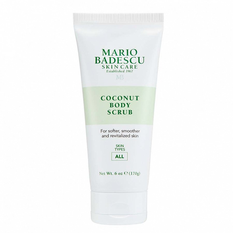 

Освежающий скраб для тела coconut body scrub Mario Badescu, вес 180 гр.