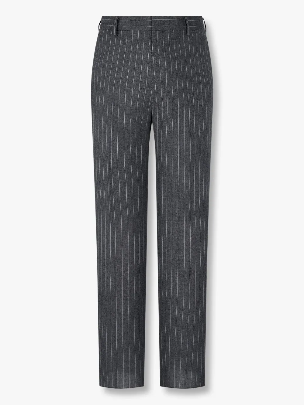 

Полосатые брюки строгого кроя Man On The Boon., серый