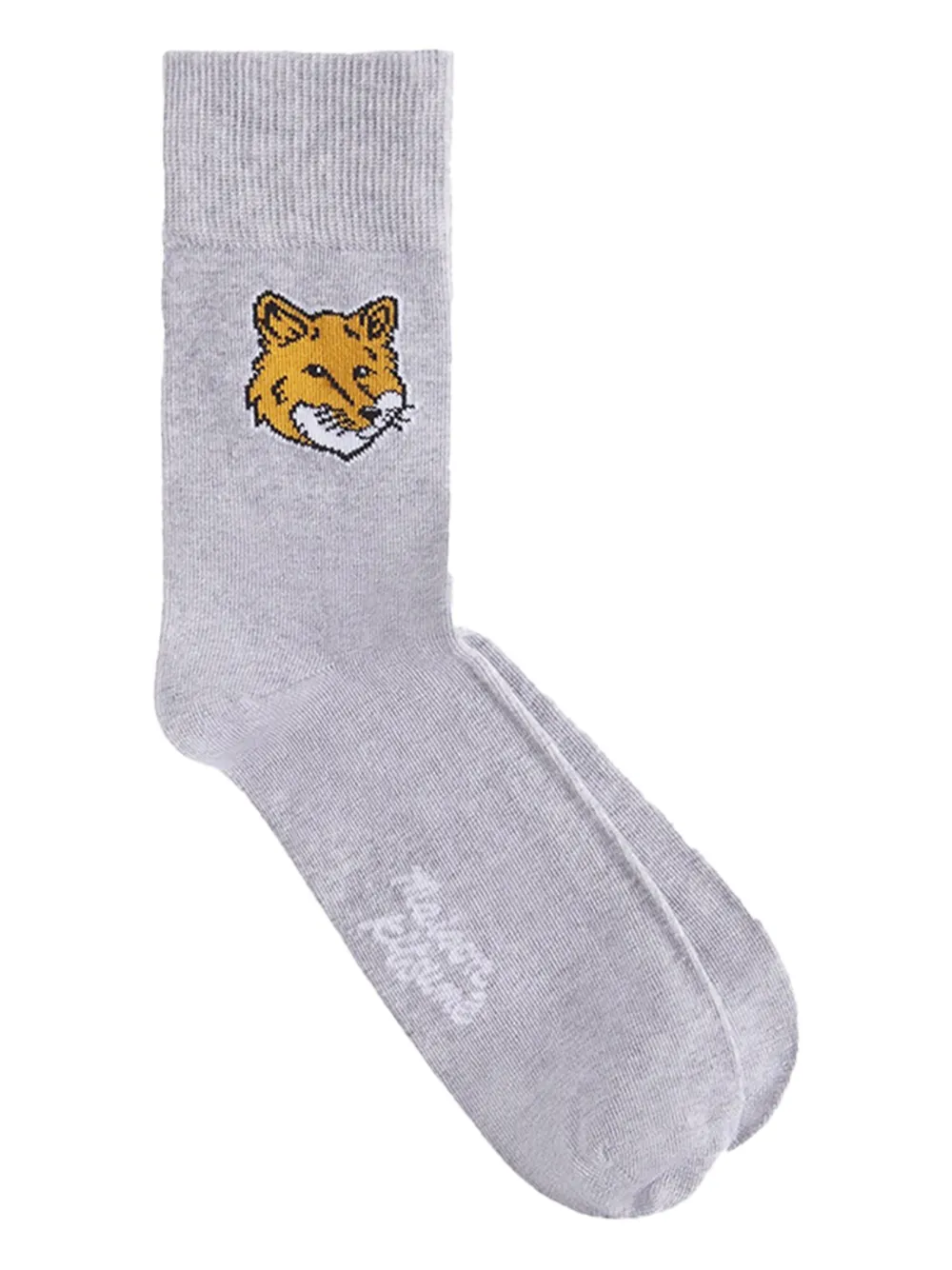 

Носки Fox Head Maison Kitsuné, серый