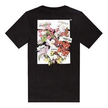 

Футболка ss19 flower arrows sketch print short sleeve Off-White, черный