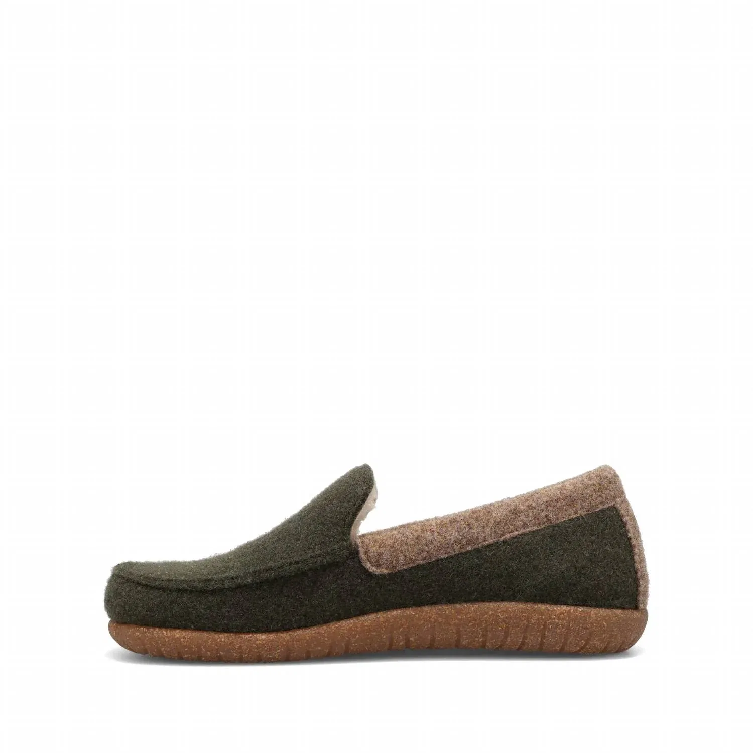 Taos Оливковые лоферы унисекс Woolfer — фото 3