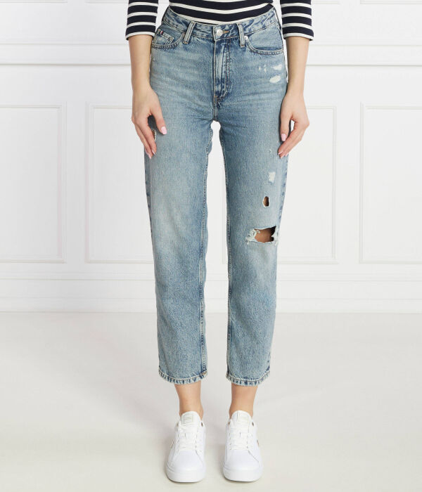 

Джинсы классические Straight fit Tommy Hilfiger, синий