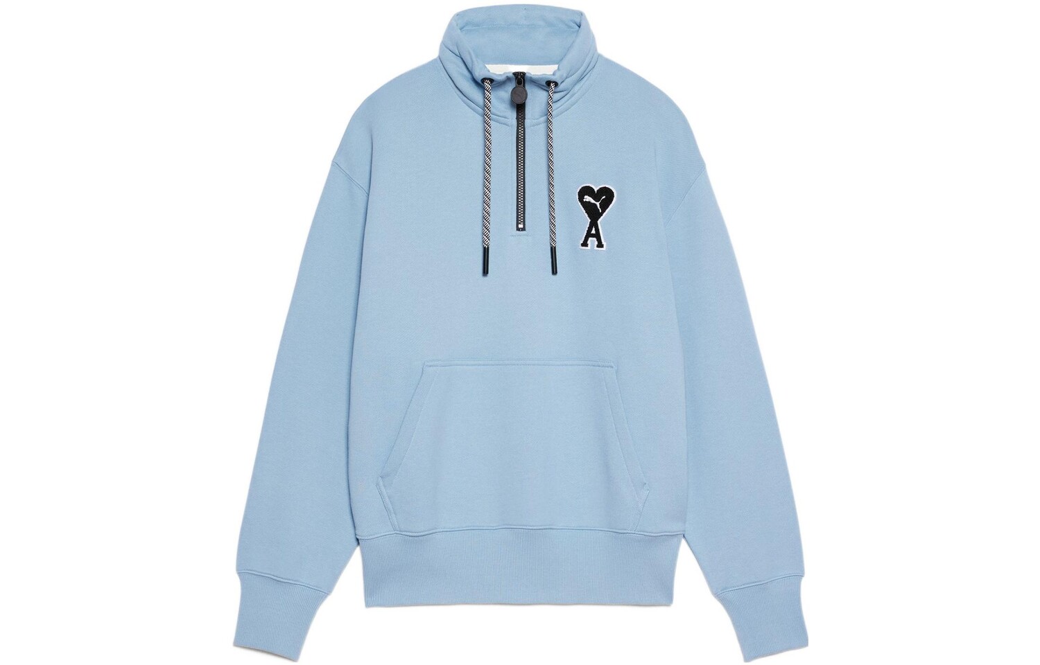 

Толстовка Amii X Ami унисекс Shady Blue Puma, цвет Haze Blue