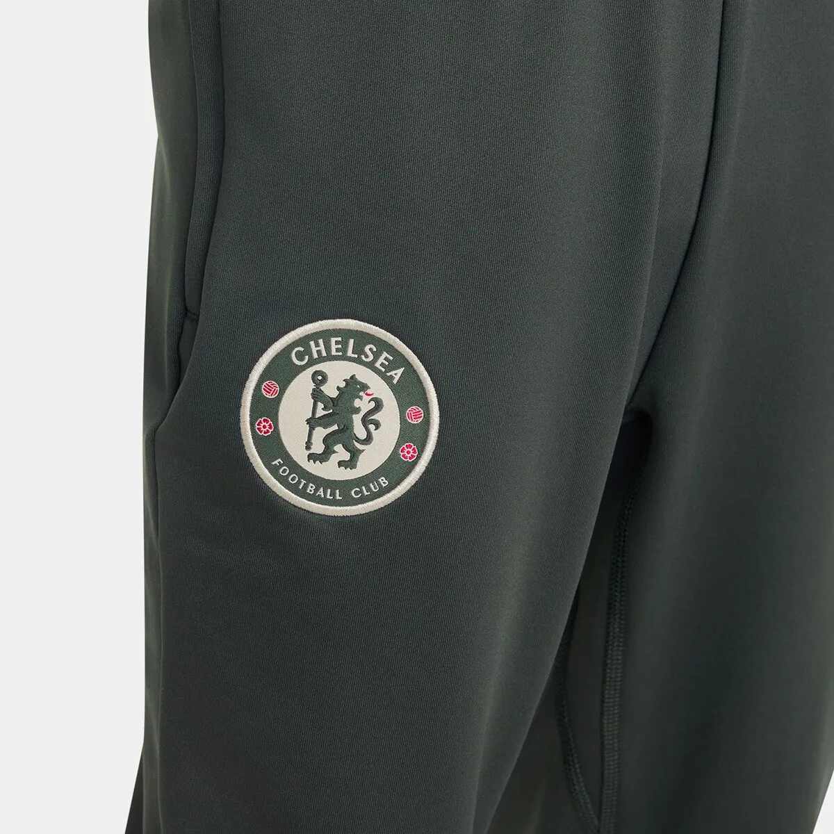 Детские брюки Chelsea FC 2025-2026 Strike Nike, зеленый — фото 3
