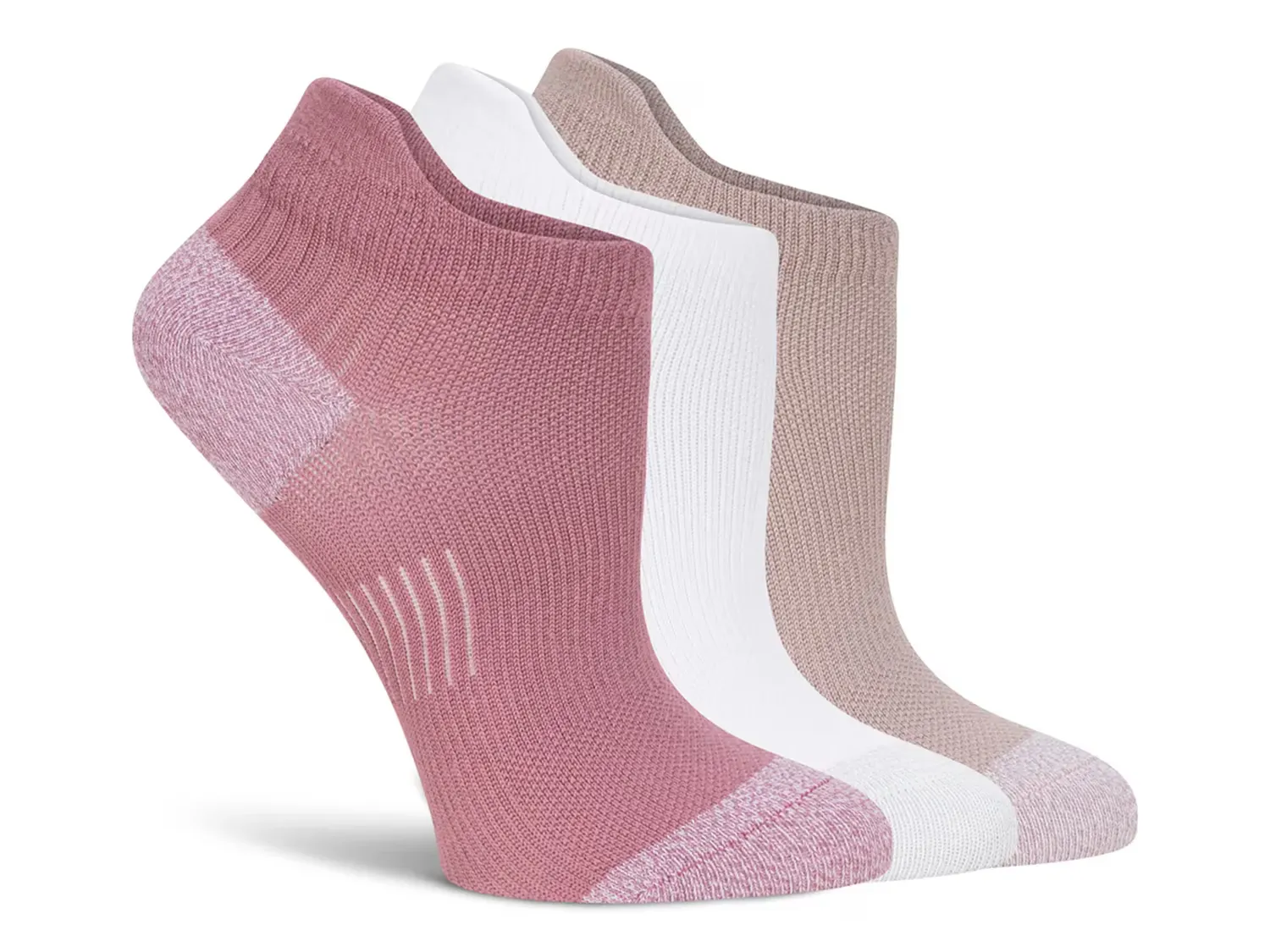 

Женские носки No Show - набор 3 шт. Lemon, Pink/Cream/Taupe