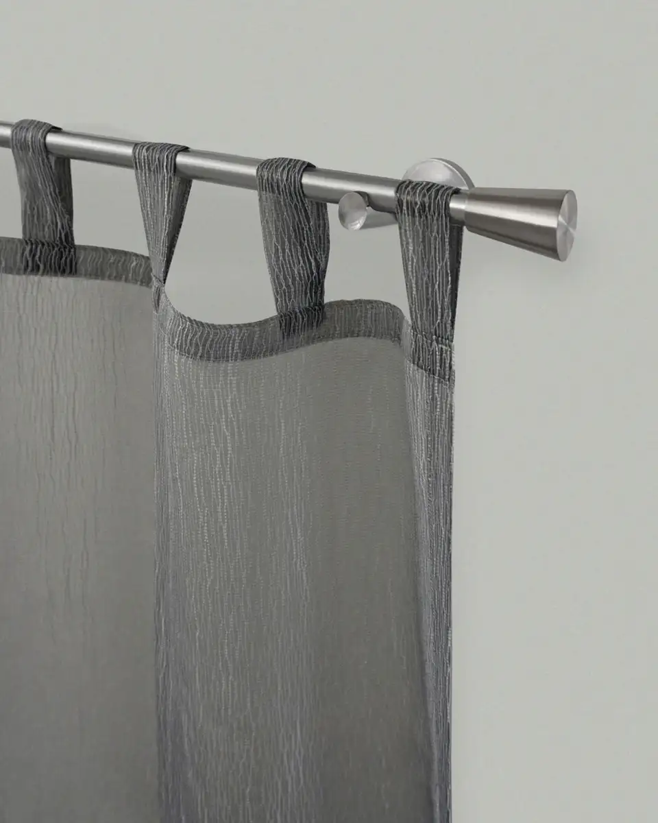 

Карниз для штор GARESA "ROSA", 1 направляющая, желаемая длина, комплект для штор, выдвижной, концевая кнопка, без колец 320 см, Ø16мм, цвет edelstahlfarben