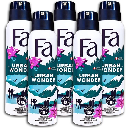 

Fa Deo Spray Urban Wonders Зимний выпуск 150 мл