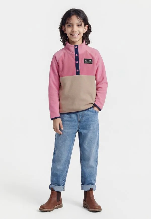 Полуфлисовый джемпер монте Didriksons, Heather Pink