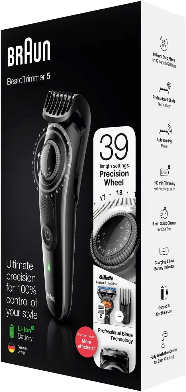 Триммер для бороды BT5242 от Braun Braun