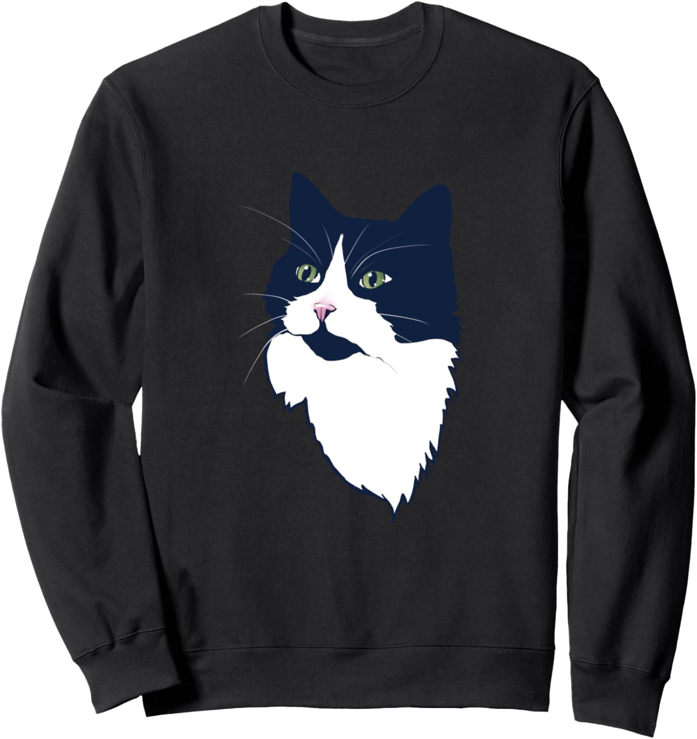 

Черно-белый котенок в забавном дизайне с изображением кота в смокинге. Толстовка Cat Snugg