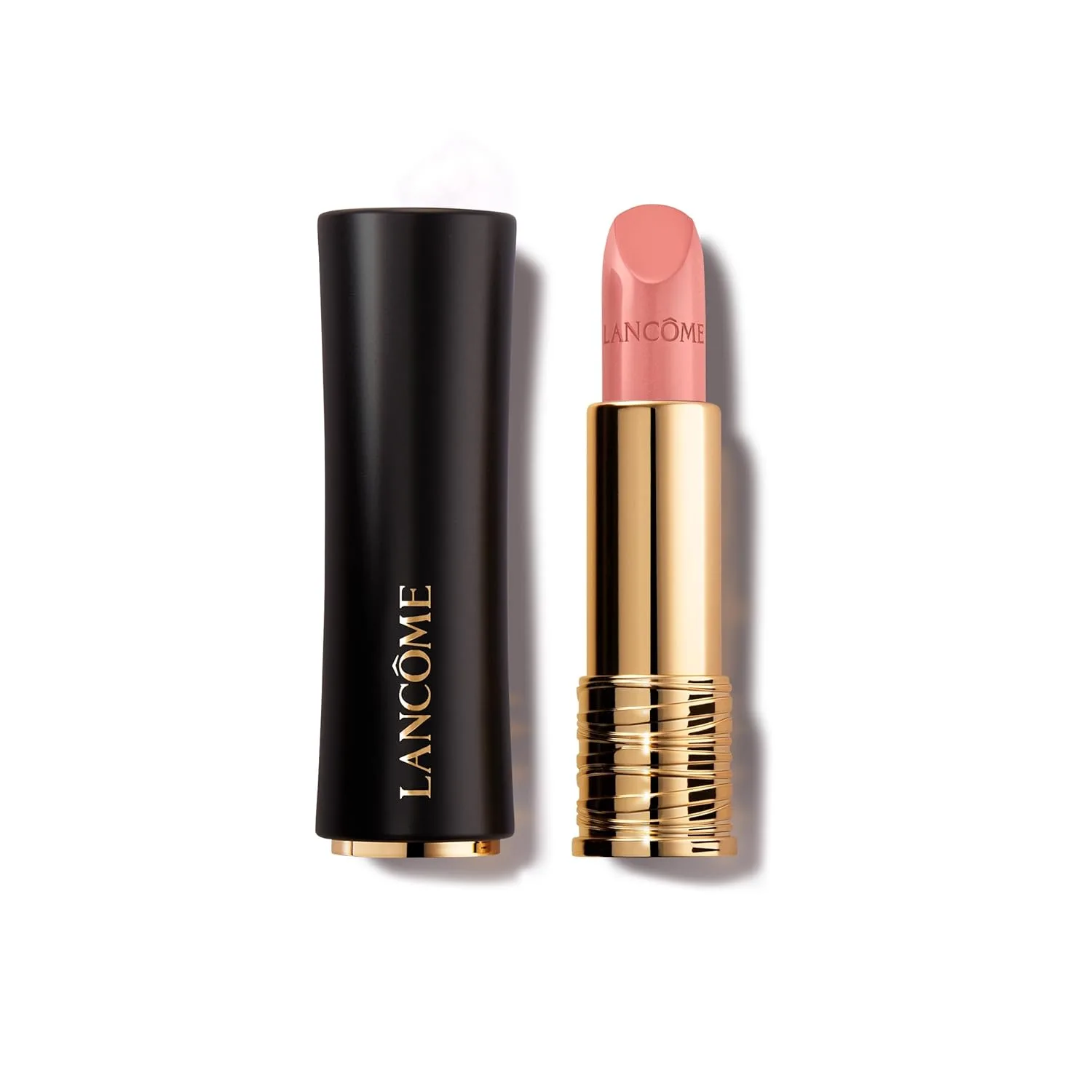 Увлажняющая кремовая помада Lancôme L'Absolu Rouge - стойкость к размазыванию и сияющий финиш - комфорт до 18 часов., 250 Tendre Mirage: cool pinky nude