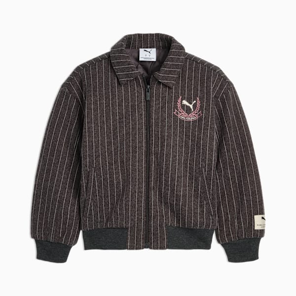 

Детская университетская куртка из искусственной шерсти Class Pack Puma, серый