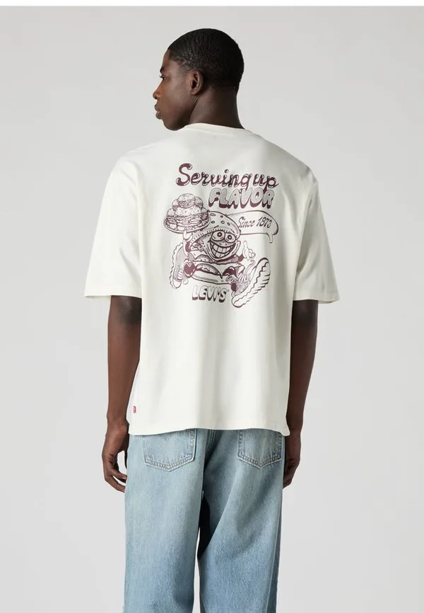 Футболка с коротким рукавом и принтом lse Levi'S, Egret