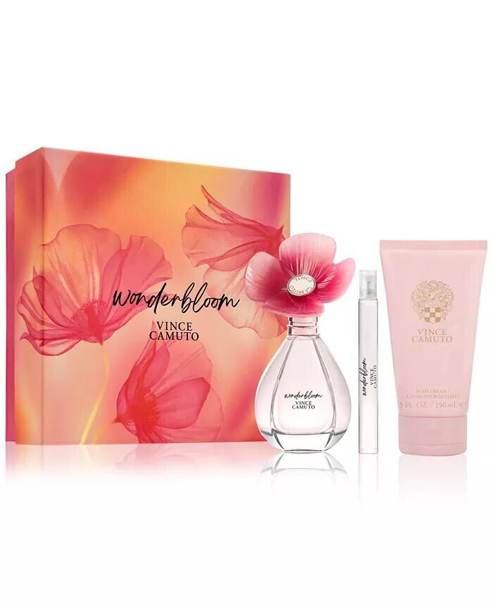 

3 шт. Подарочный набор парфюмированной воды Wonderbloom Vince Camuto