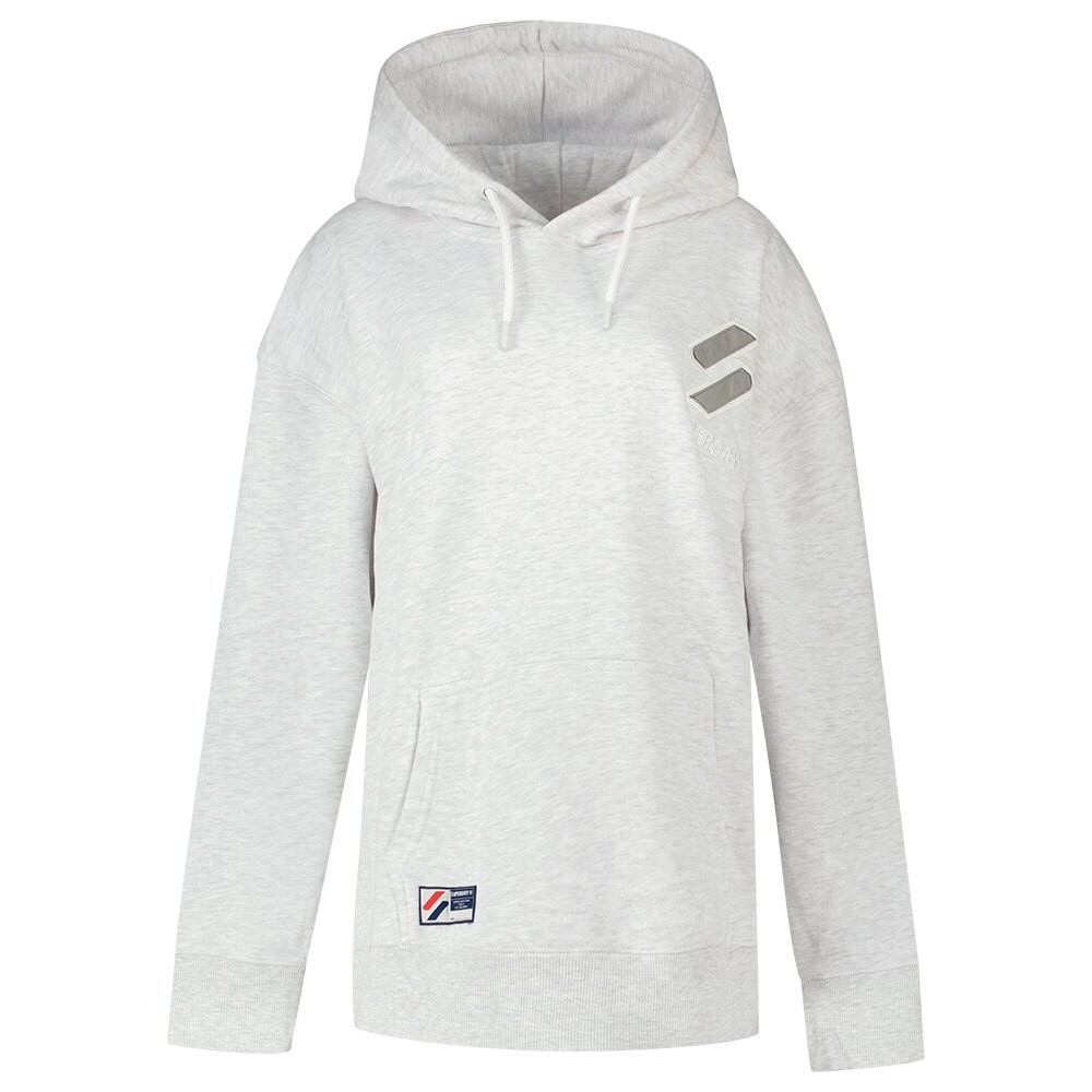 

Худи Superdry Code APQ OverSized, белый