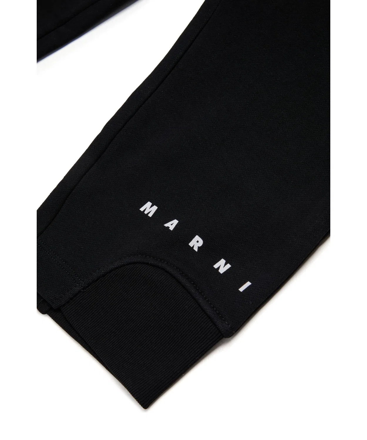 Детские спортивные штаны MARNI KID, хлопок, серые — фото 4