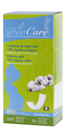 

Послеродовые гигиенические прокладки, 10 шт. Masmi, Silver Care