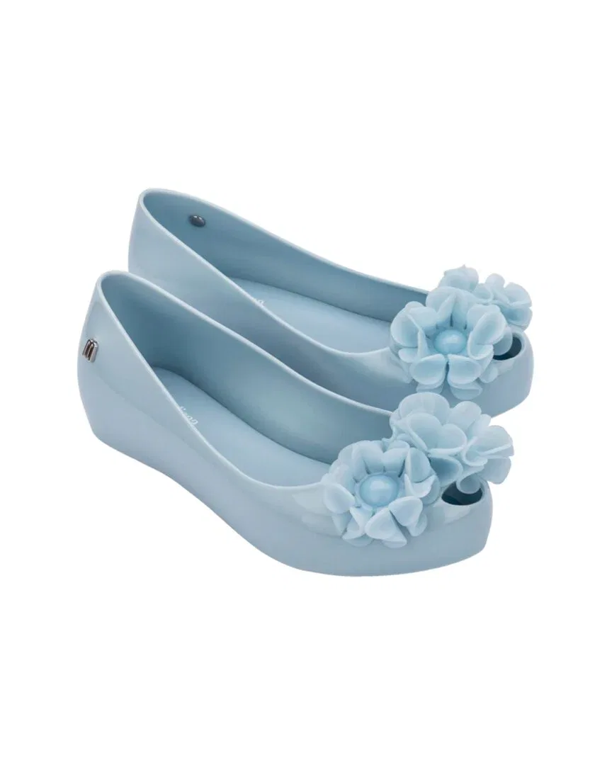Mini Melissa Ultra girl Springtime Kids Ballerina Flat, синий