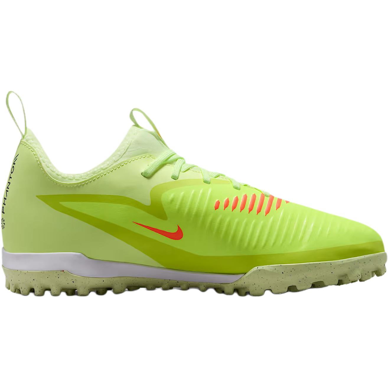 Nike Jr. Phantom 6 низкие детские футбольные бутсы green kids — фото 3