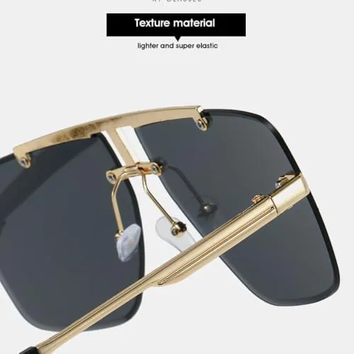 

Солнцезащитные очки для женщин и мужчин, модные солнцезащитные очки, популярные для вечеринок и вождения, градиентный серый цвет, один размер MTZJH, One Color