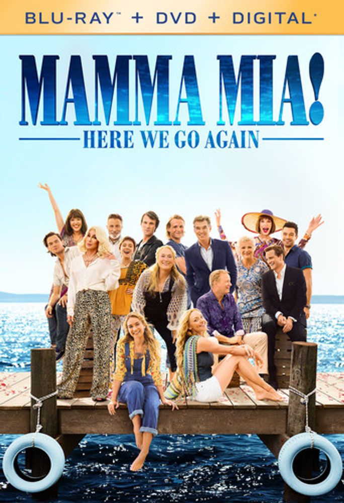 

Диск Blu-ray Mamma Mia!: Here We Go Again [2018]